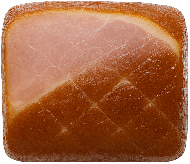 Jambon cuit braisé